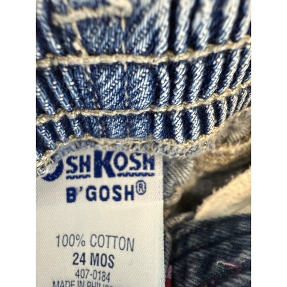 Vintage OSH’KOSH B’GOSH Patch Flare Denim - Picture 7 of 7